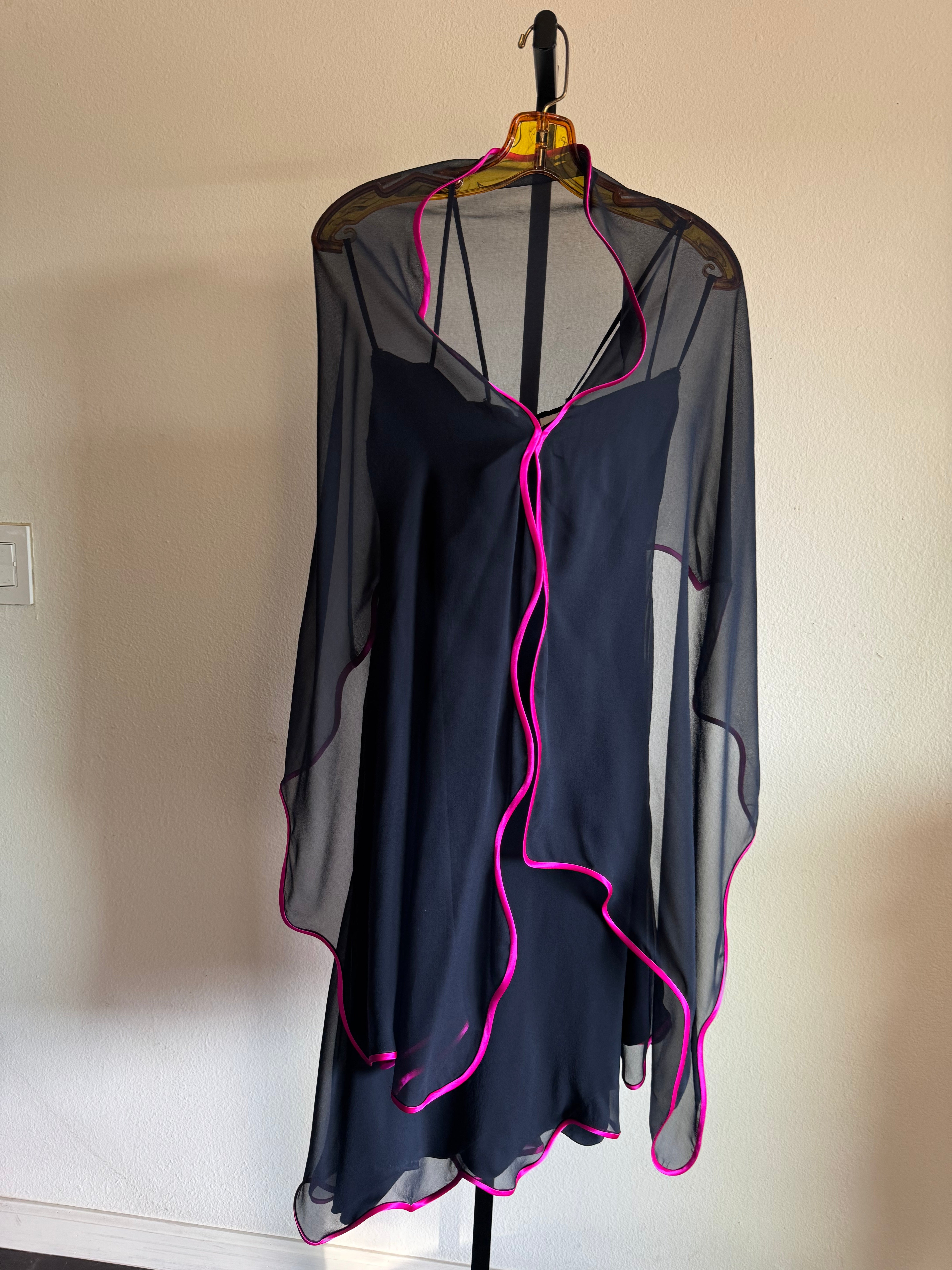 Mini Dress with Shawl