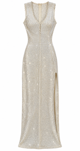 Vintage Silver Dress