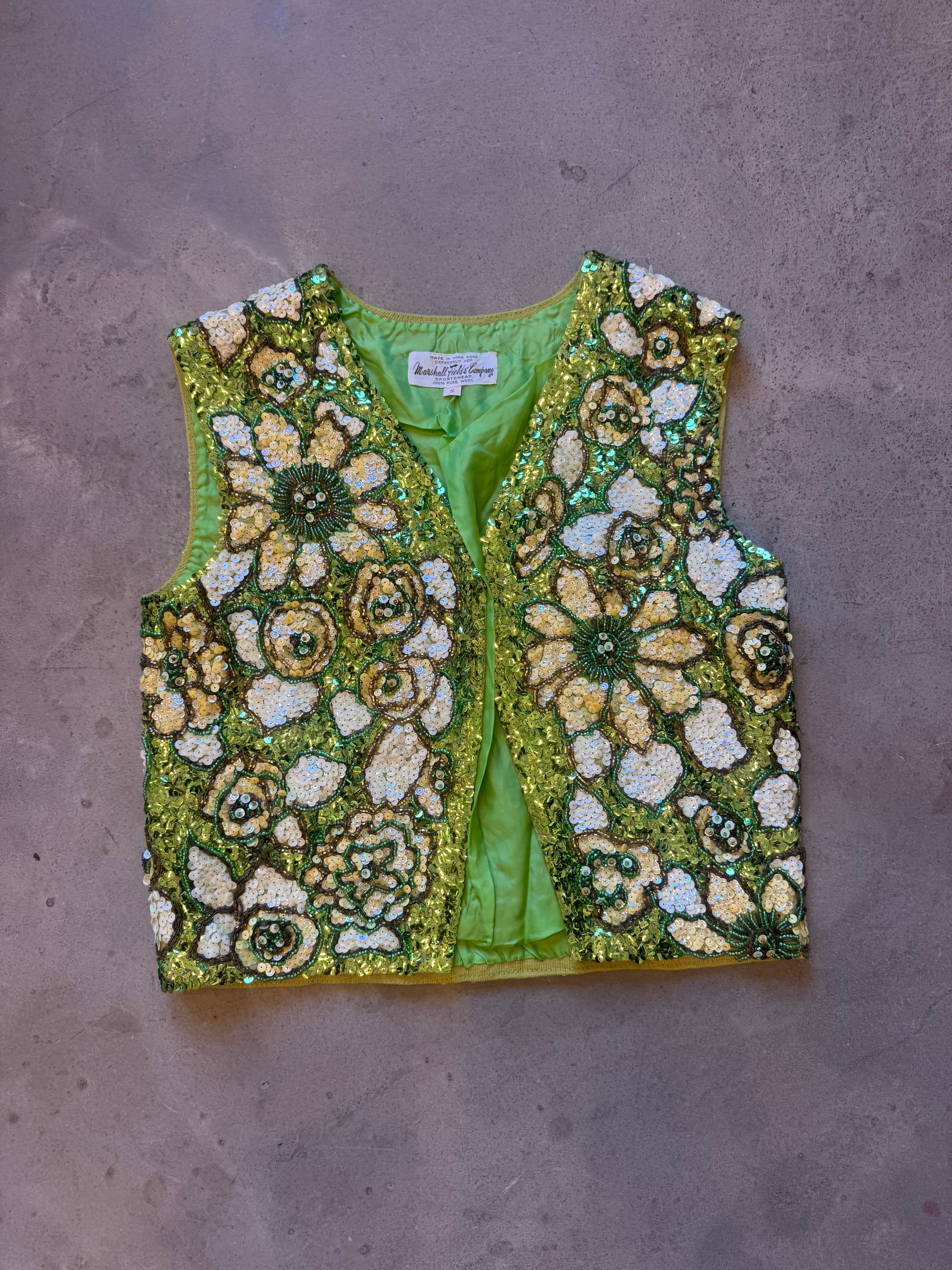 Beaded Vintage Vest