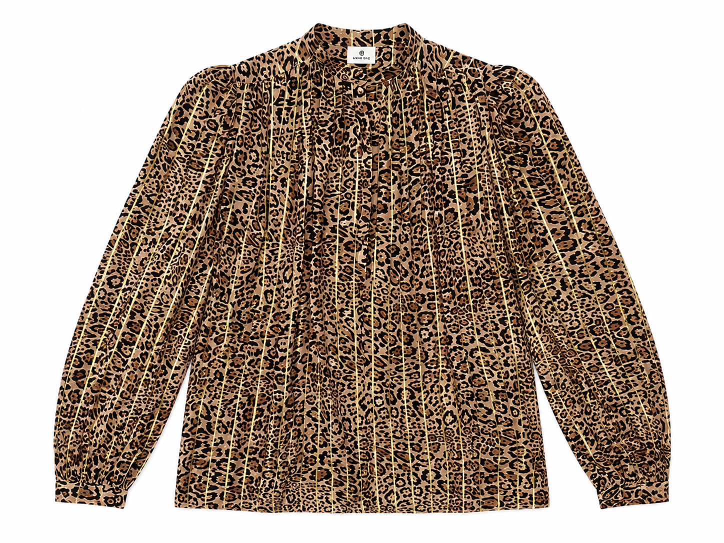 Leopard Silk Blouse FW 22
