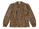 Leopard Silk Blouse FW 22