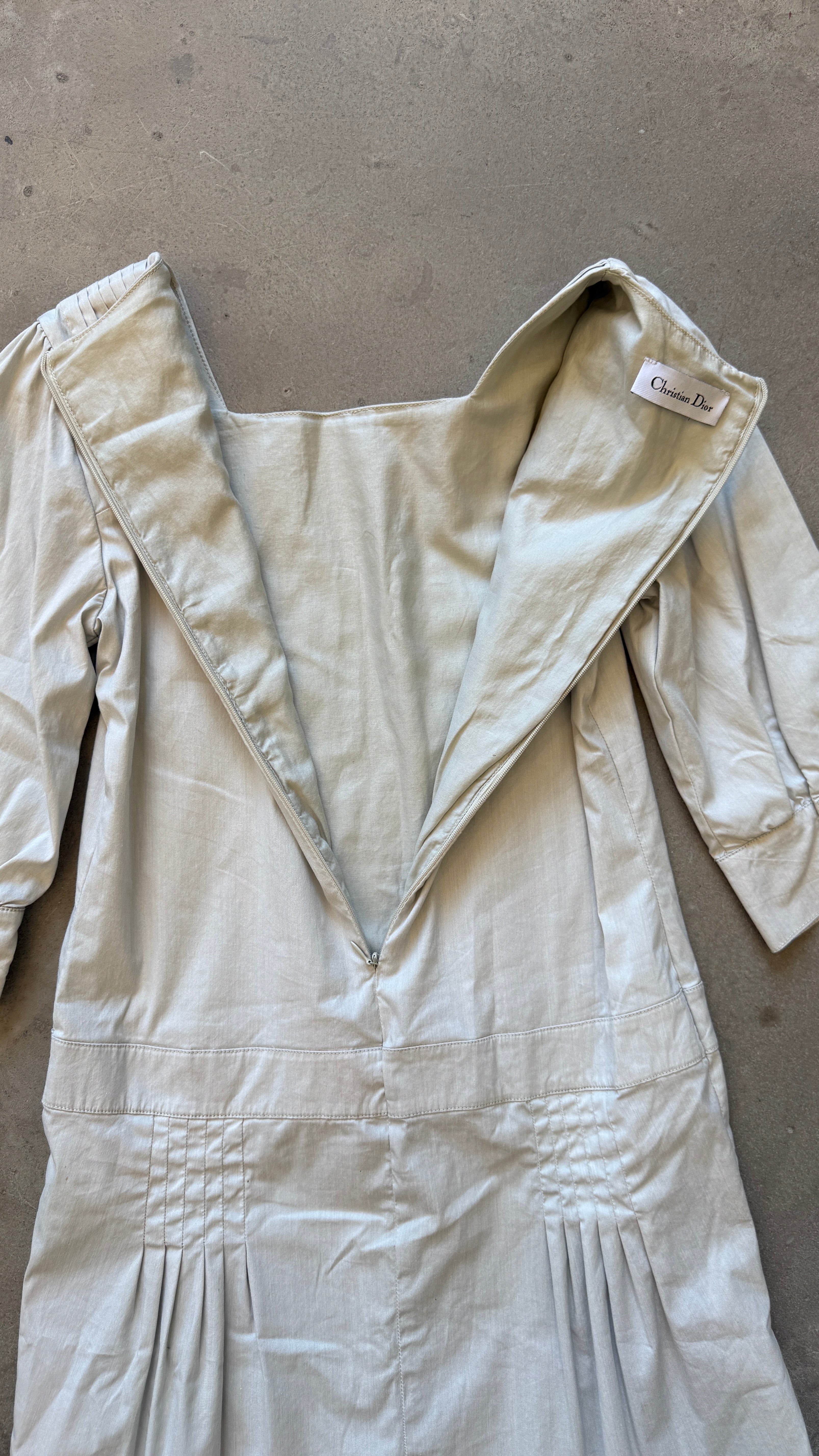 Light Grey Mini Dress