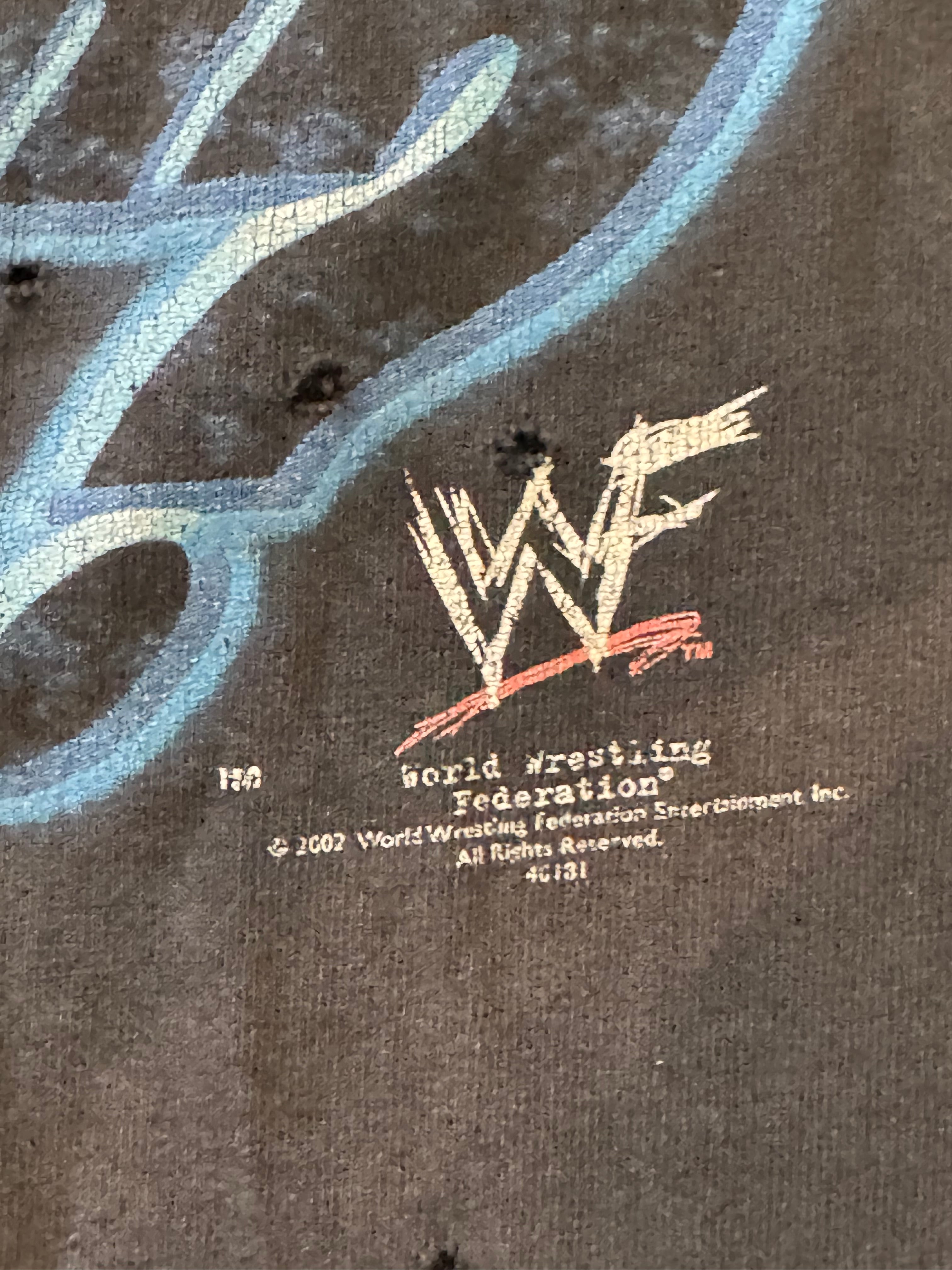 Vintage 2001 WWF Stone Cold Steve Austin “WHAT?” T-Shirt