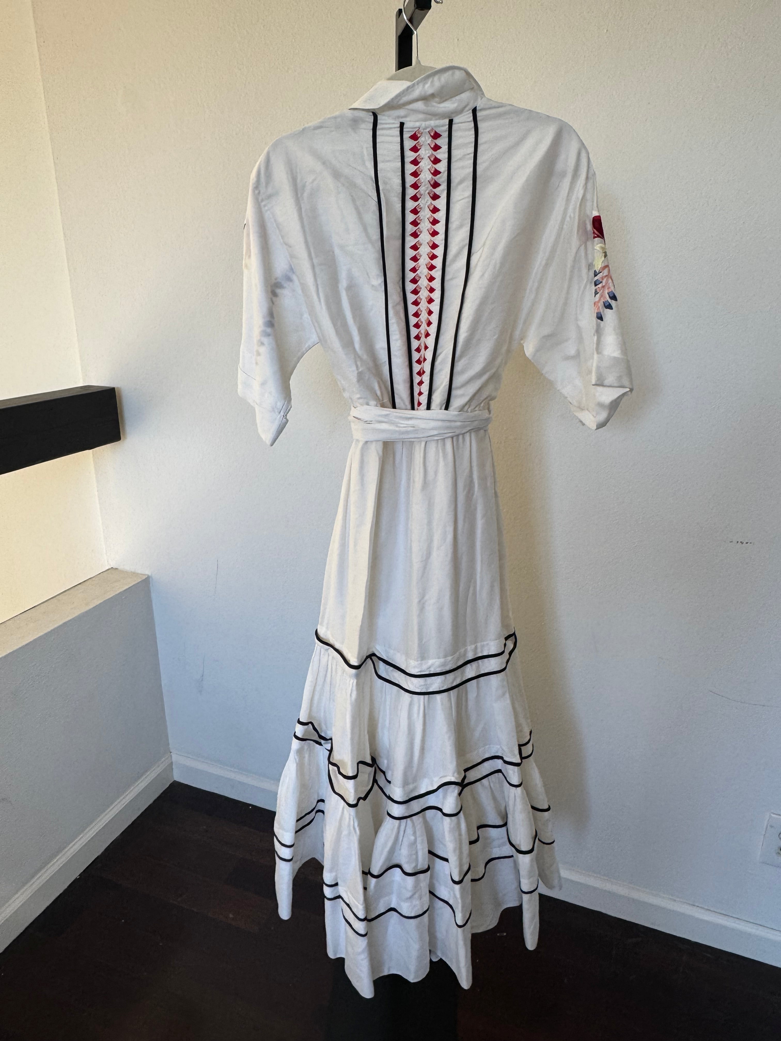 Embroidered Sun Dress