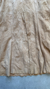 Vintage Suede Dress