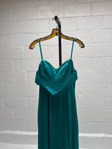 Blue Silk Cavalli Dress