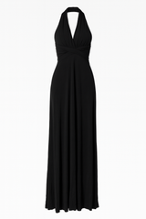 Halter Style Ruched dress with Empire Waist