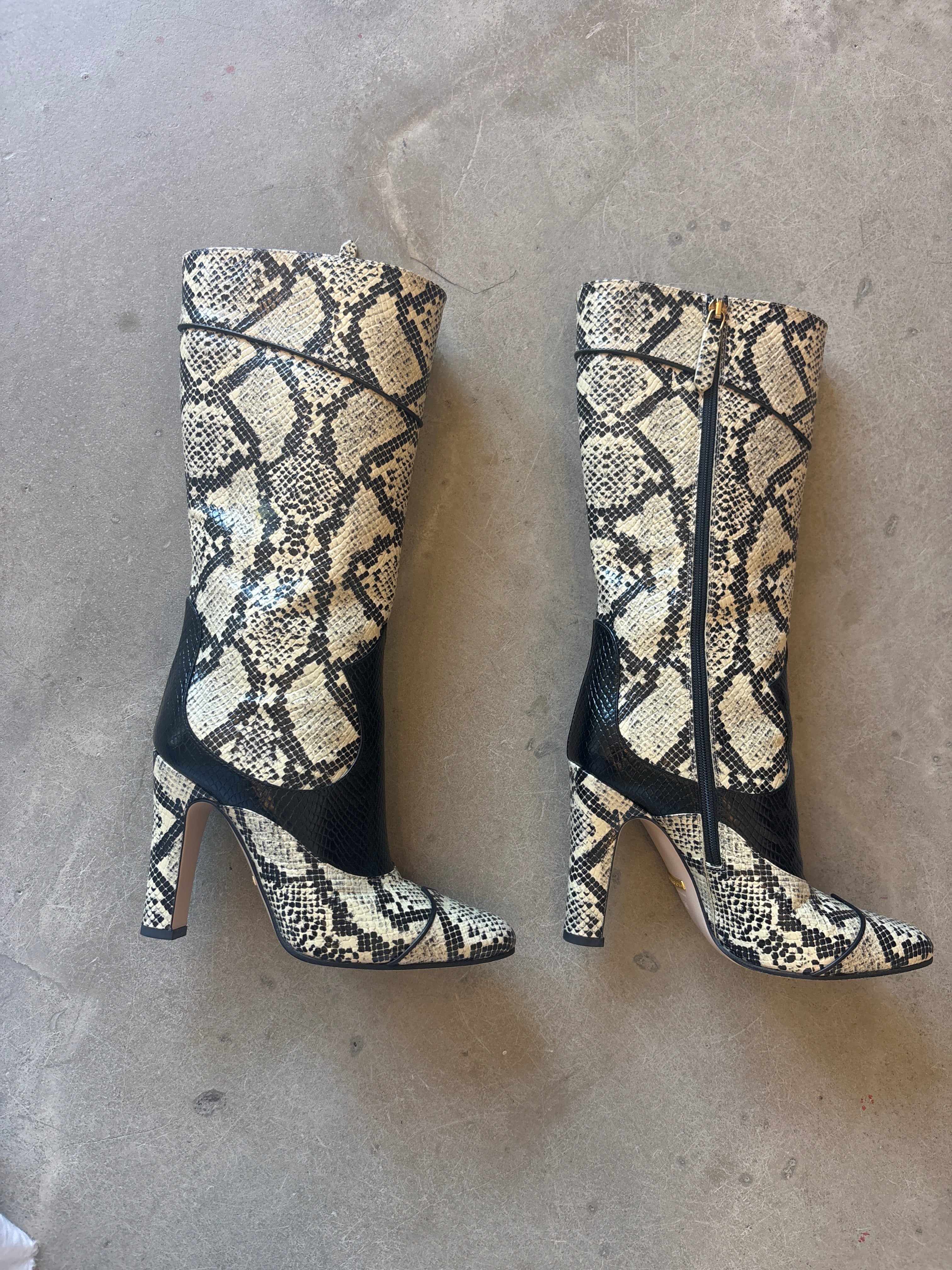 Snakeskin Boots