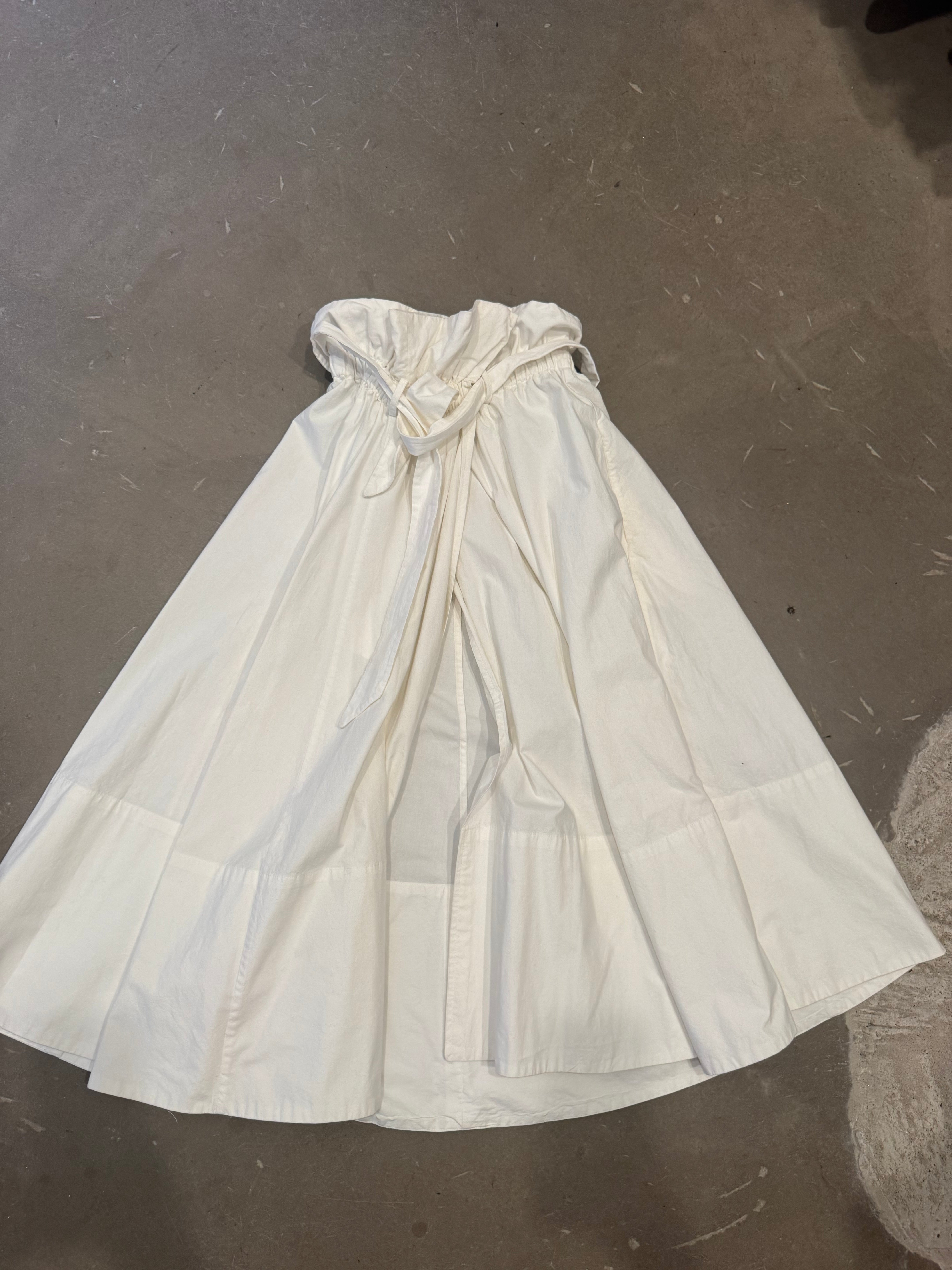Pleated Cotton Vintage skirt