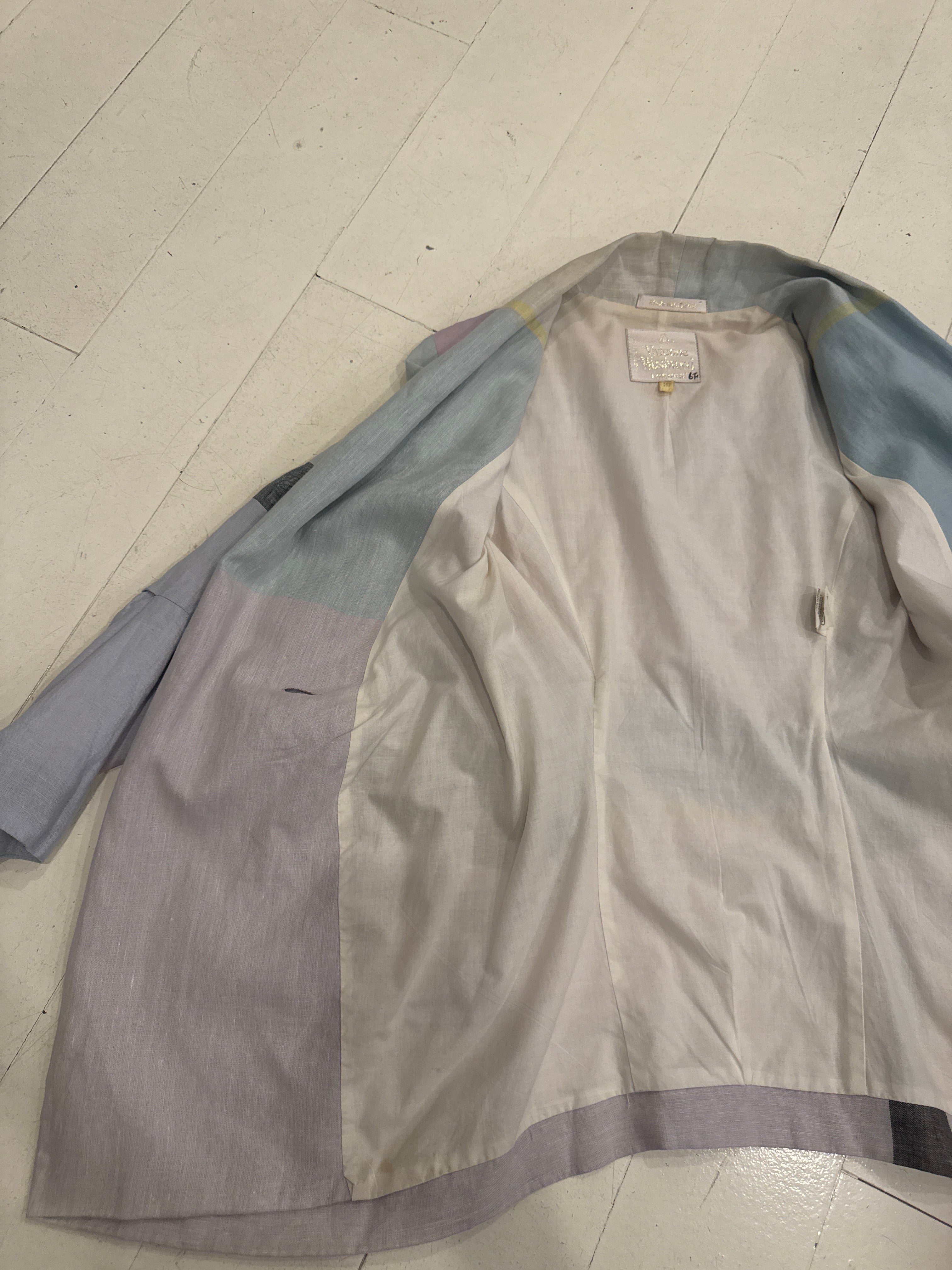 Vintage late 90’s Vivienne Westwood Linen Jacket