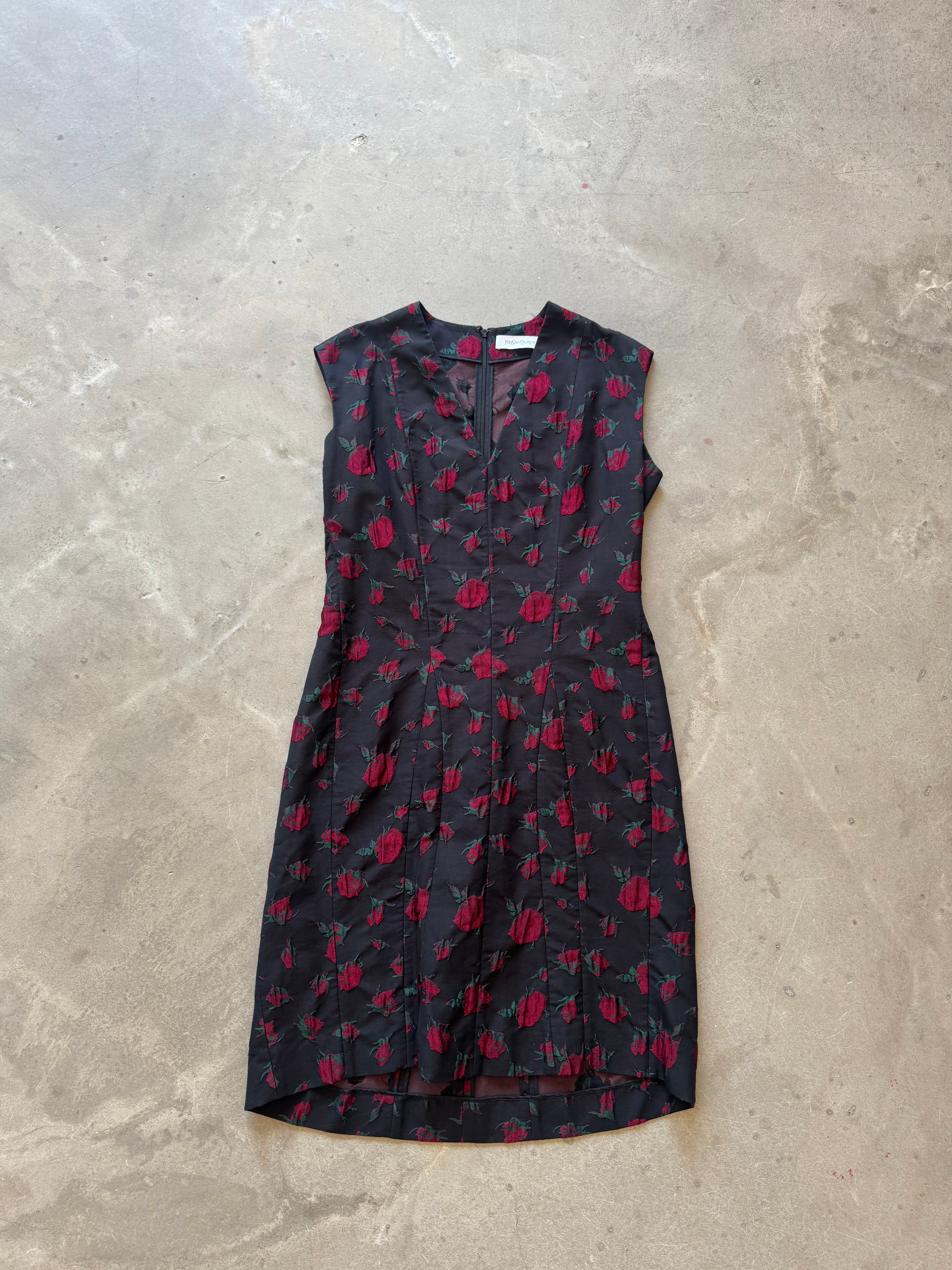 Rose Print dress from 1992