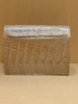 Tan Crocodile Bag