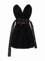 Pleated Silk wrap Dress S/S2008