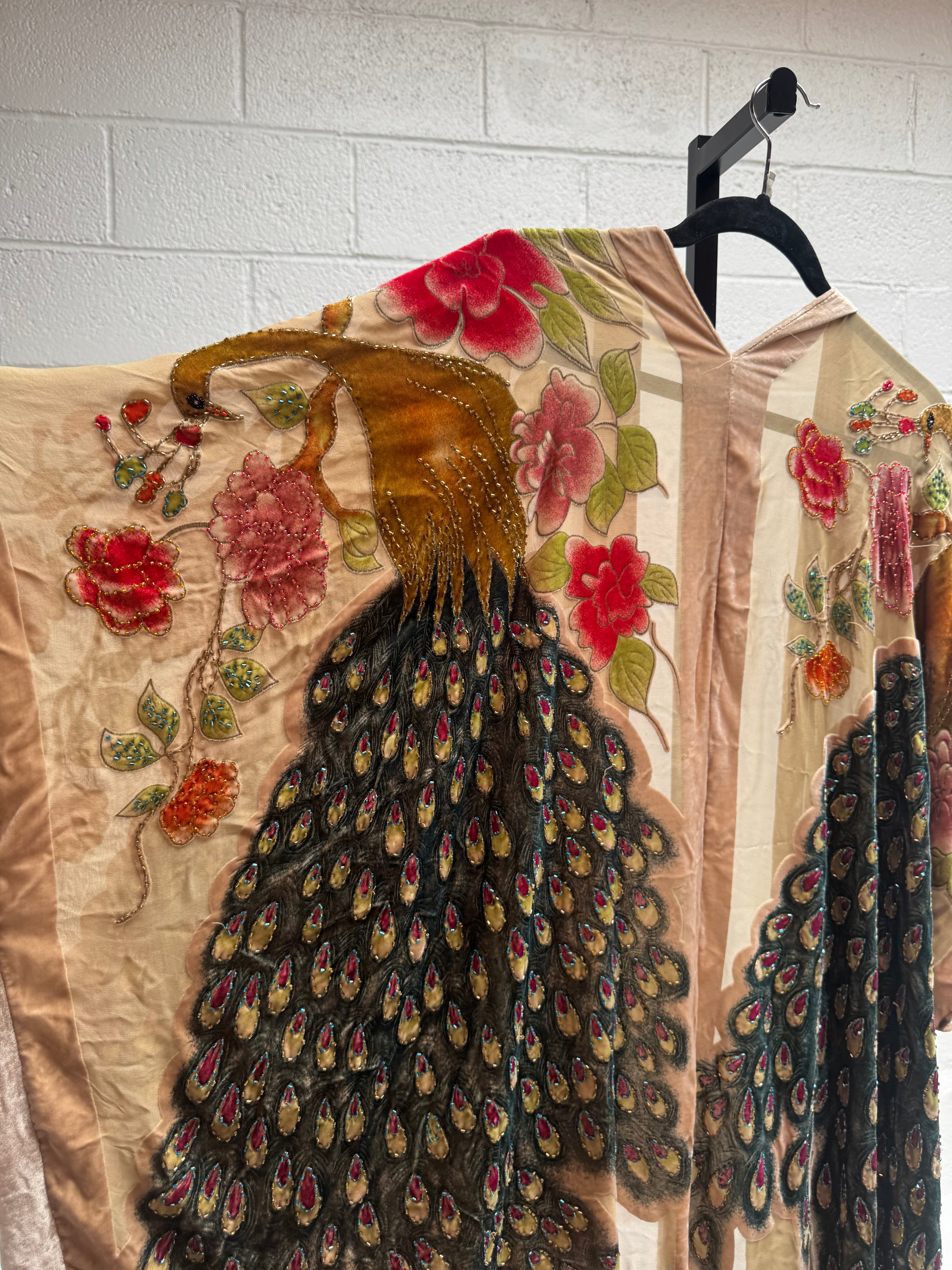 Hippy Peacock Poncho