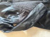 Vintage Black Pony Hair Jacket