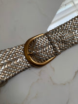 Metallic belt