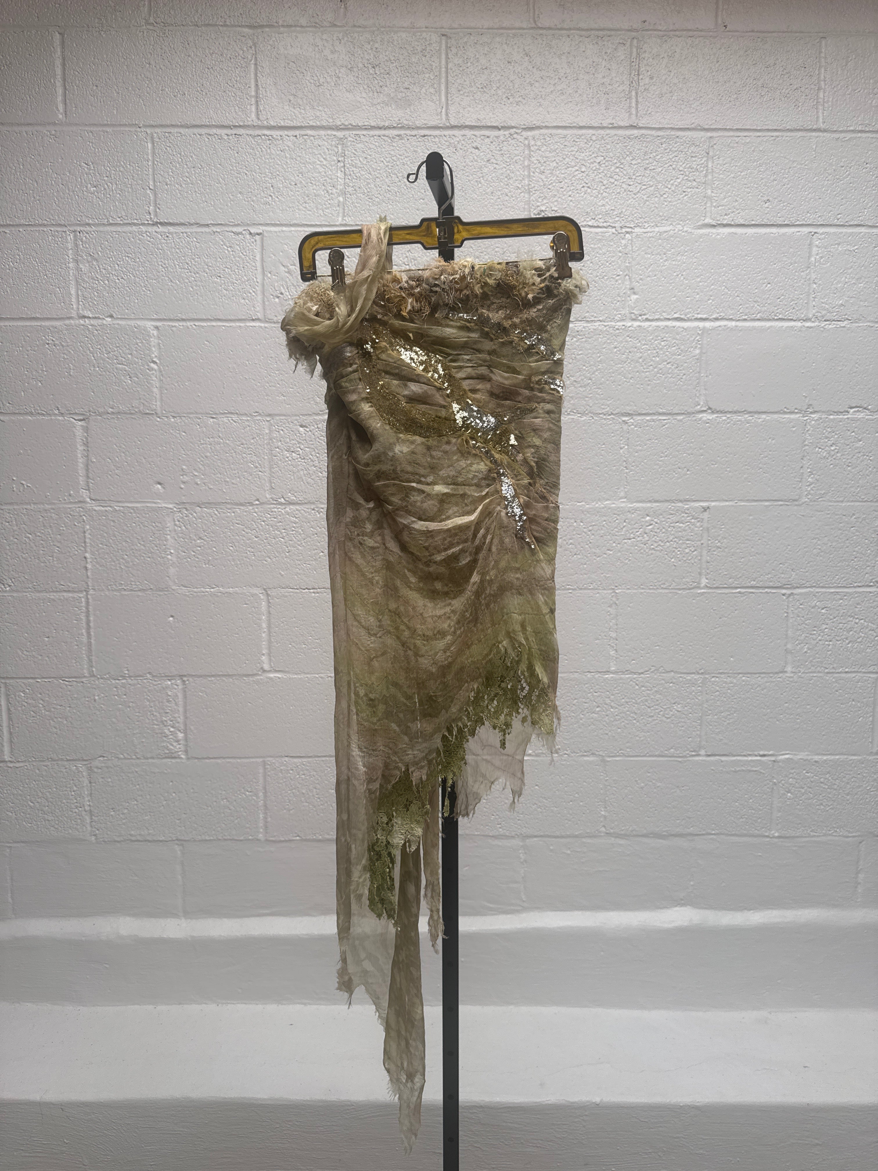 Vintage one shoulder dress