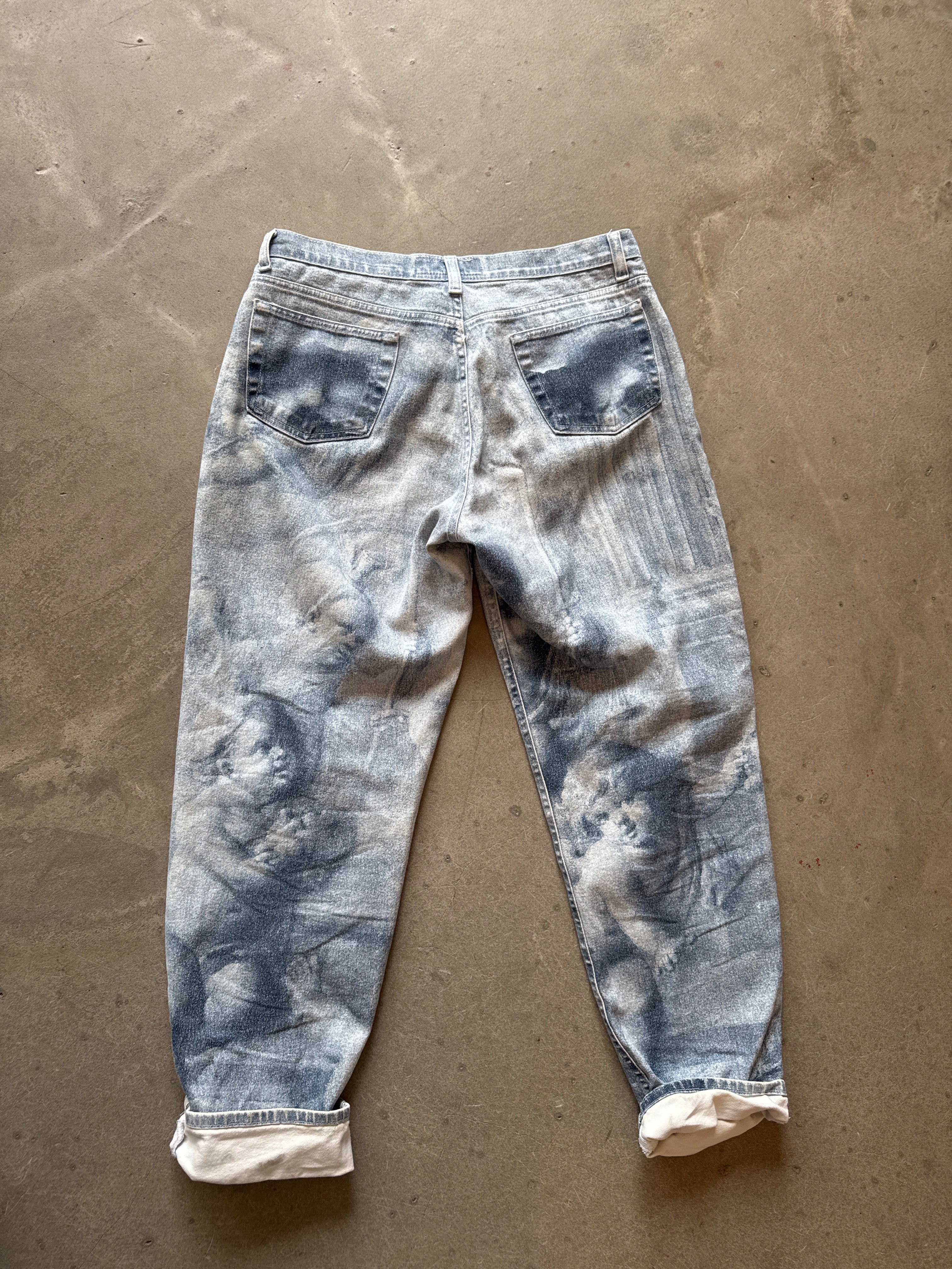 Cherub Print Denim