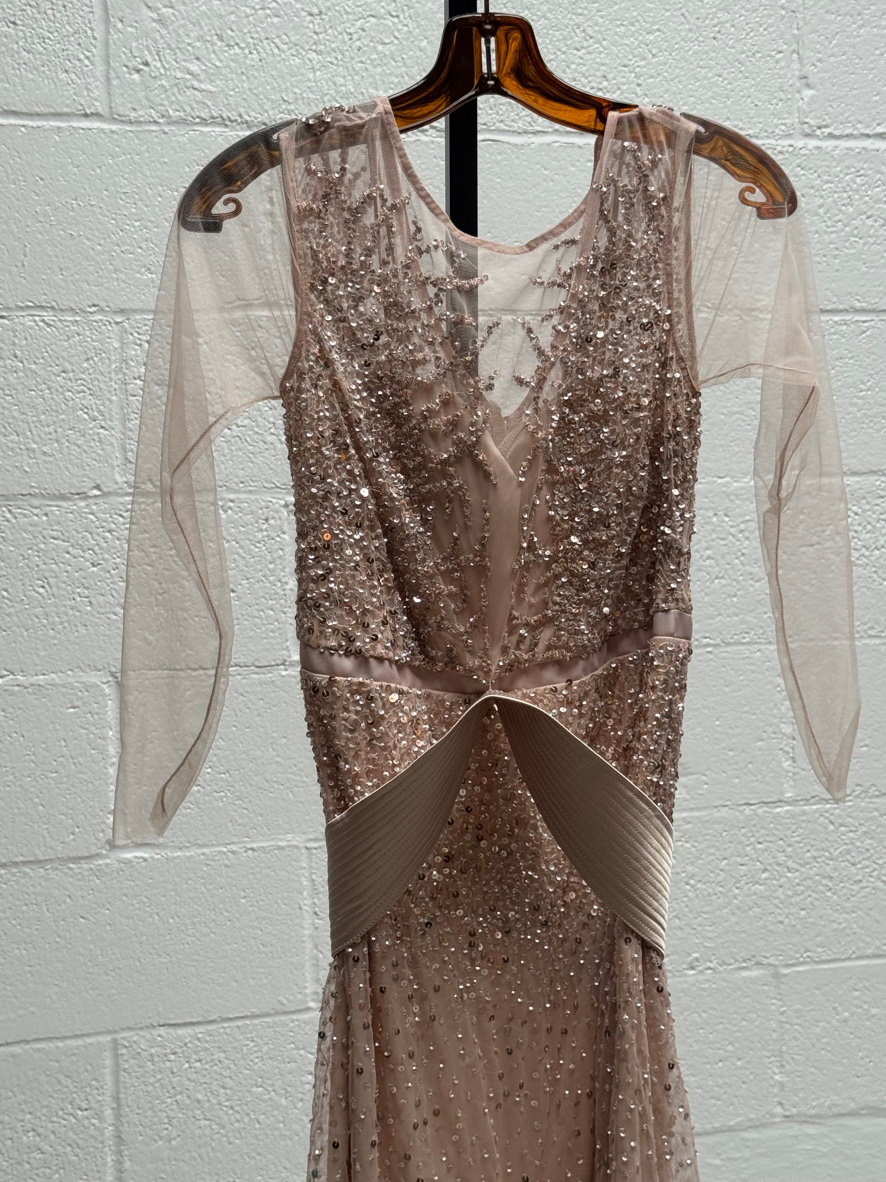 Gold Glitter Dress
