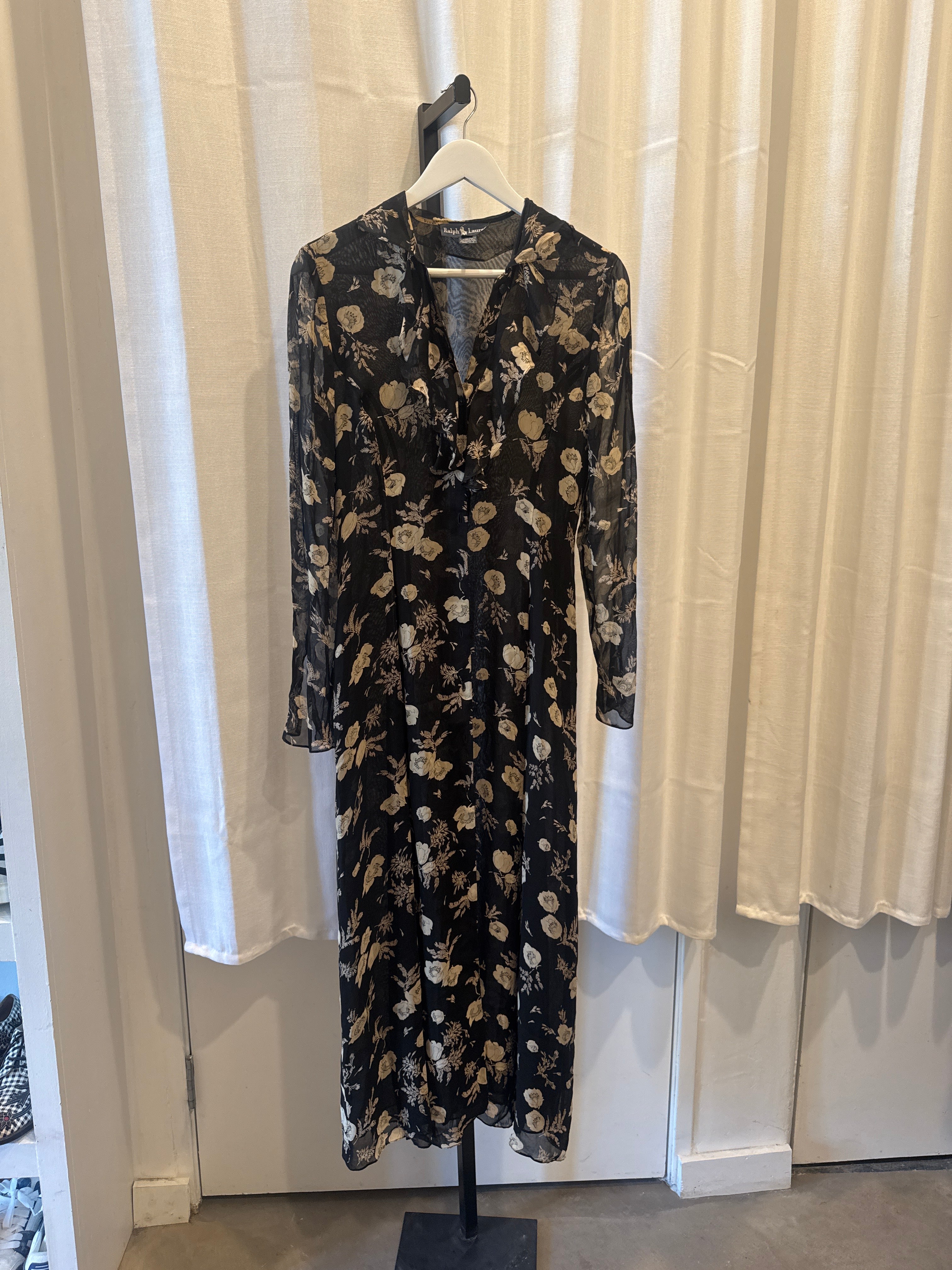 Floral Button Down Dress/ Duster