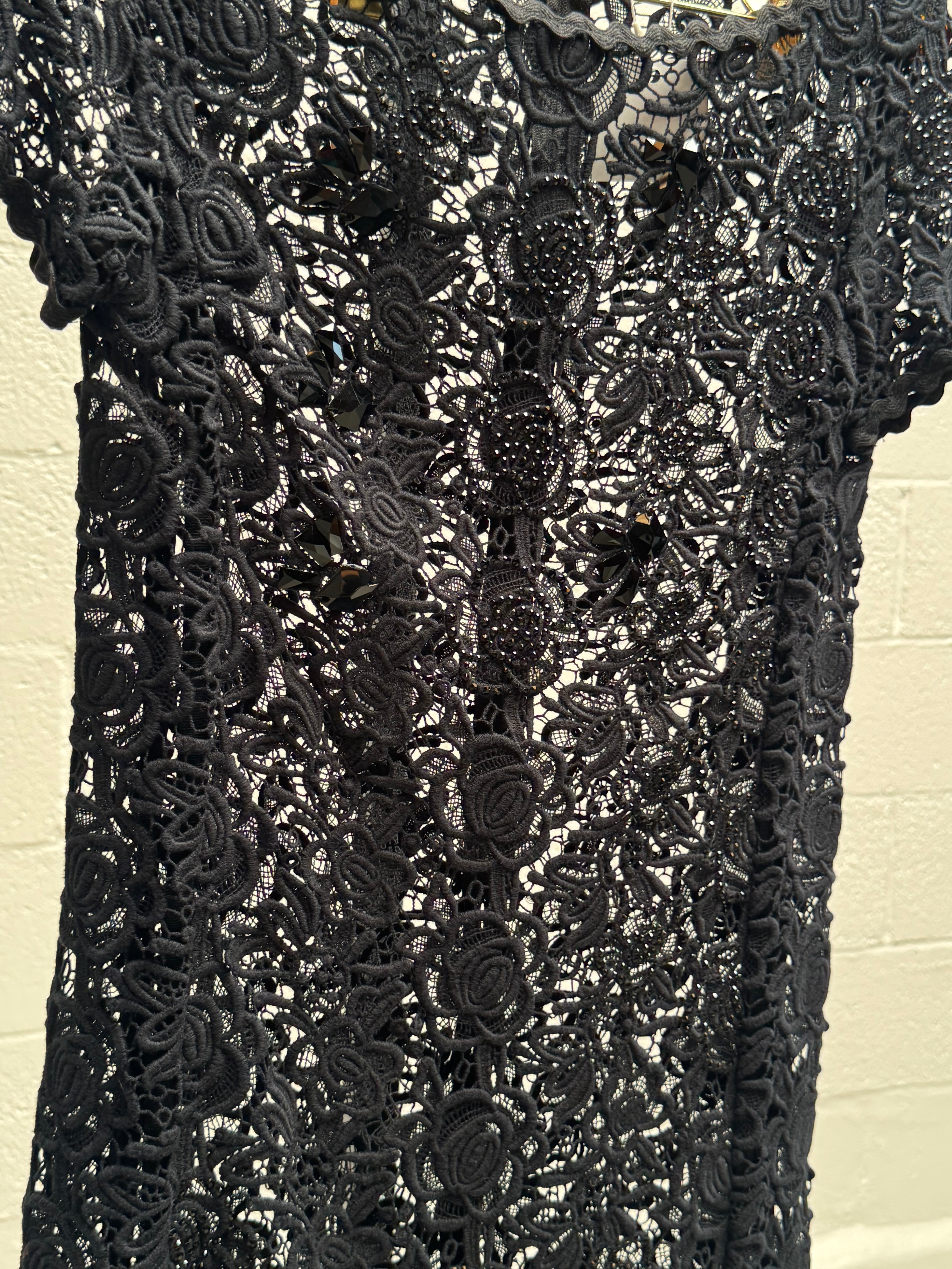 Lace Embroidered Dress