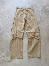 Beige Cargo Pants