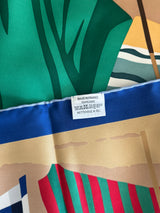 Charmes des Plages Normandes rectangle scarf