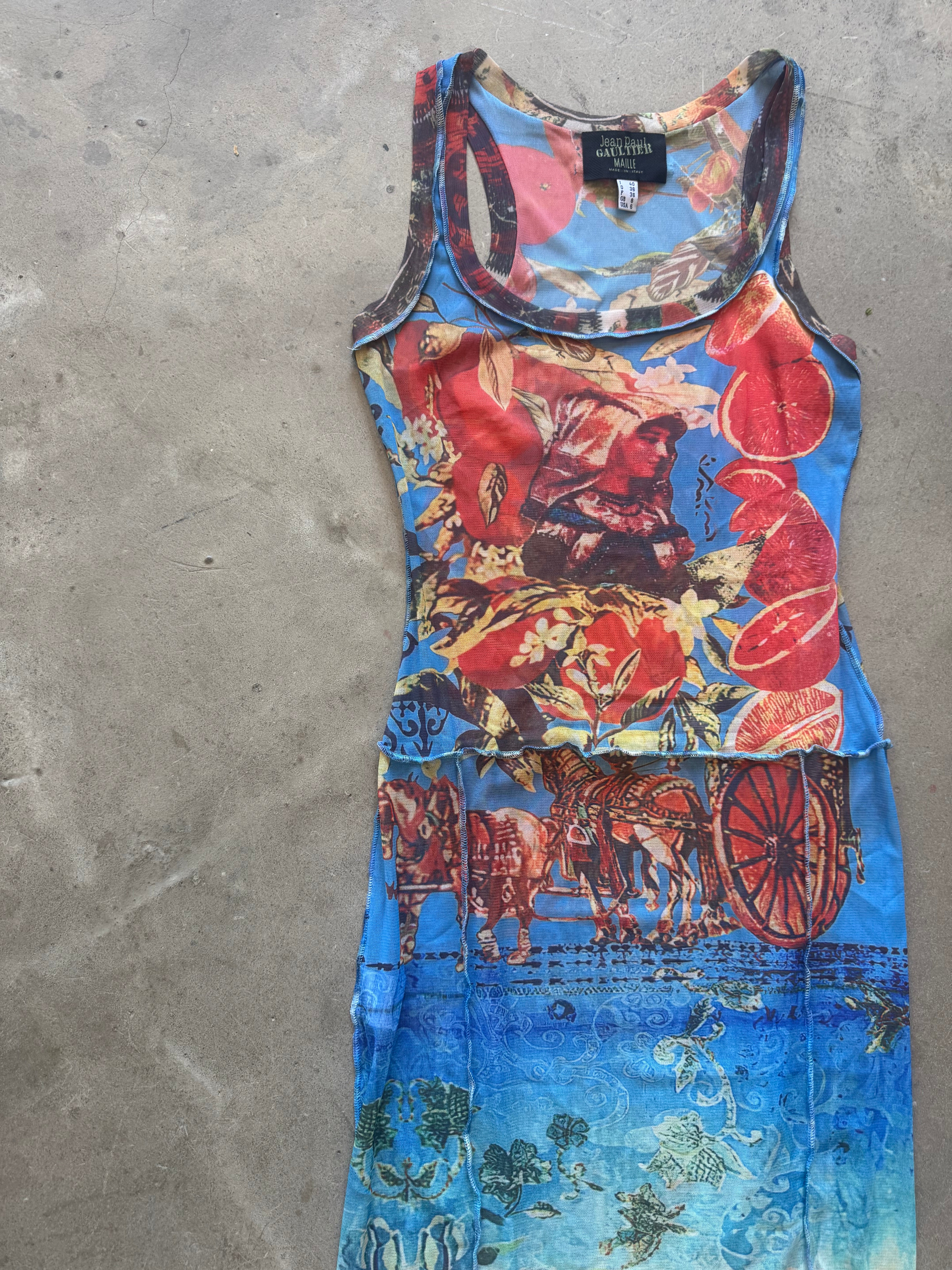 Mesh Vintage Dress