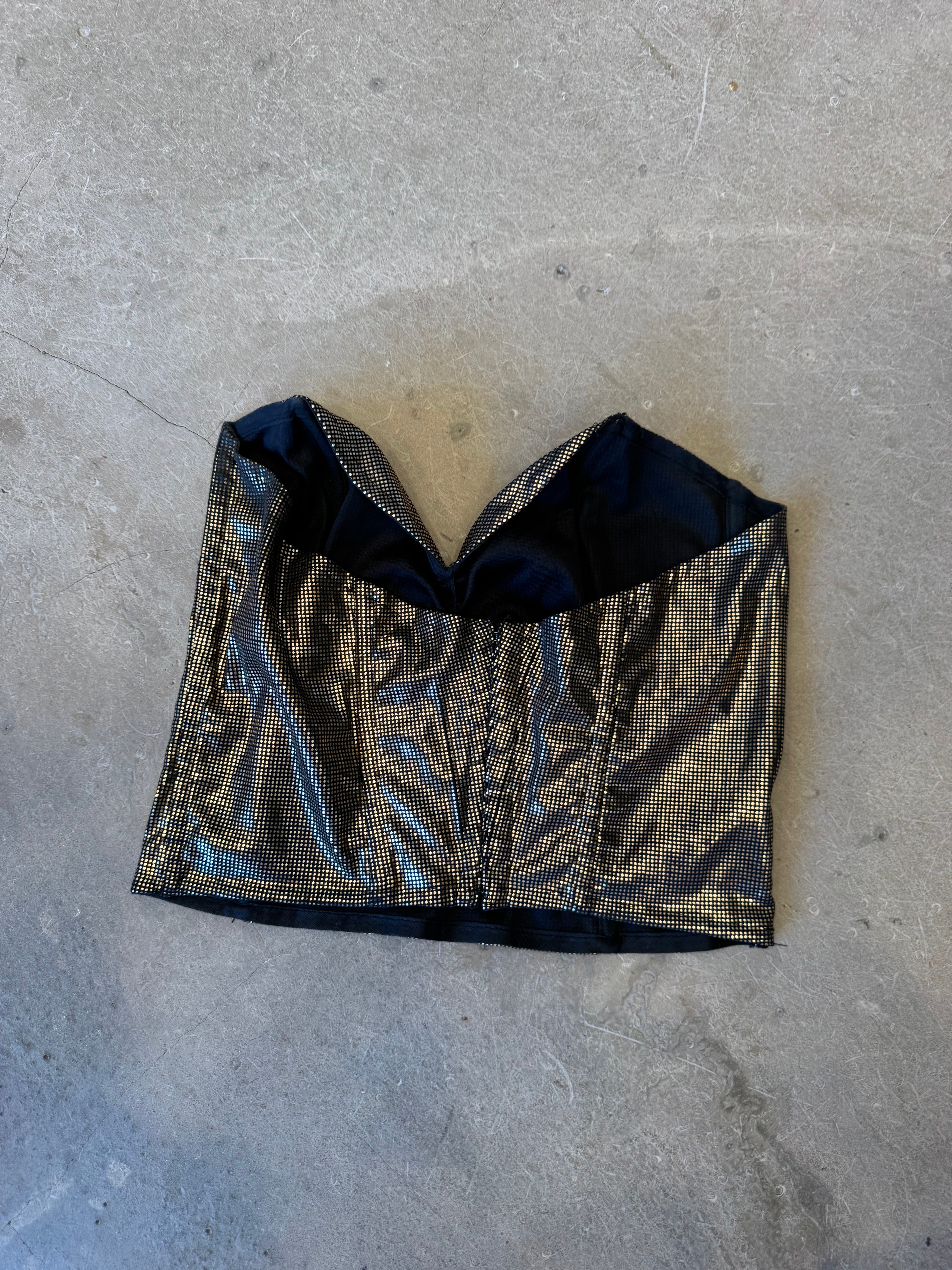 Gold Bustier