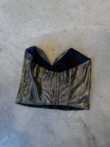 Gold Bustier