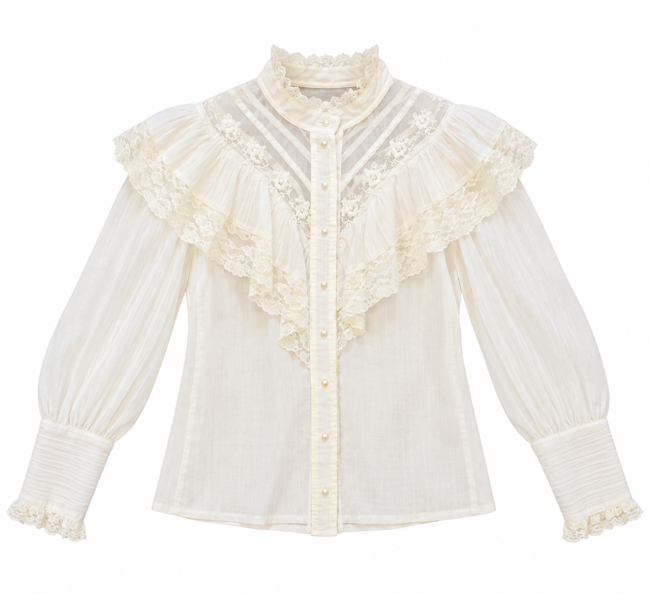 Ruffle Vintage Top