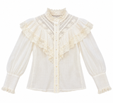 Ruffle Vintage Top