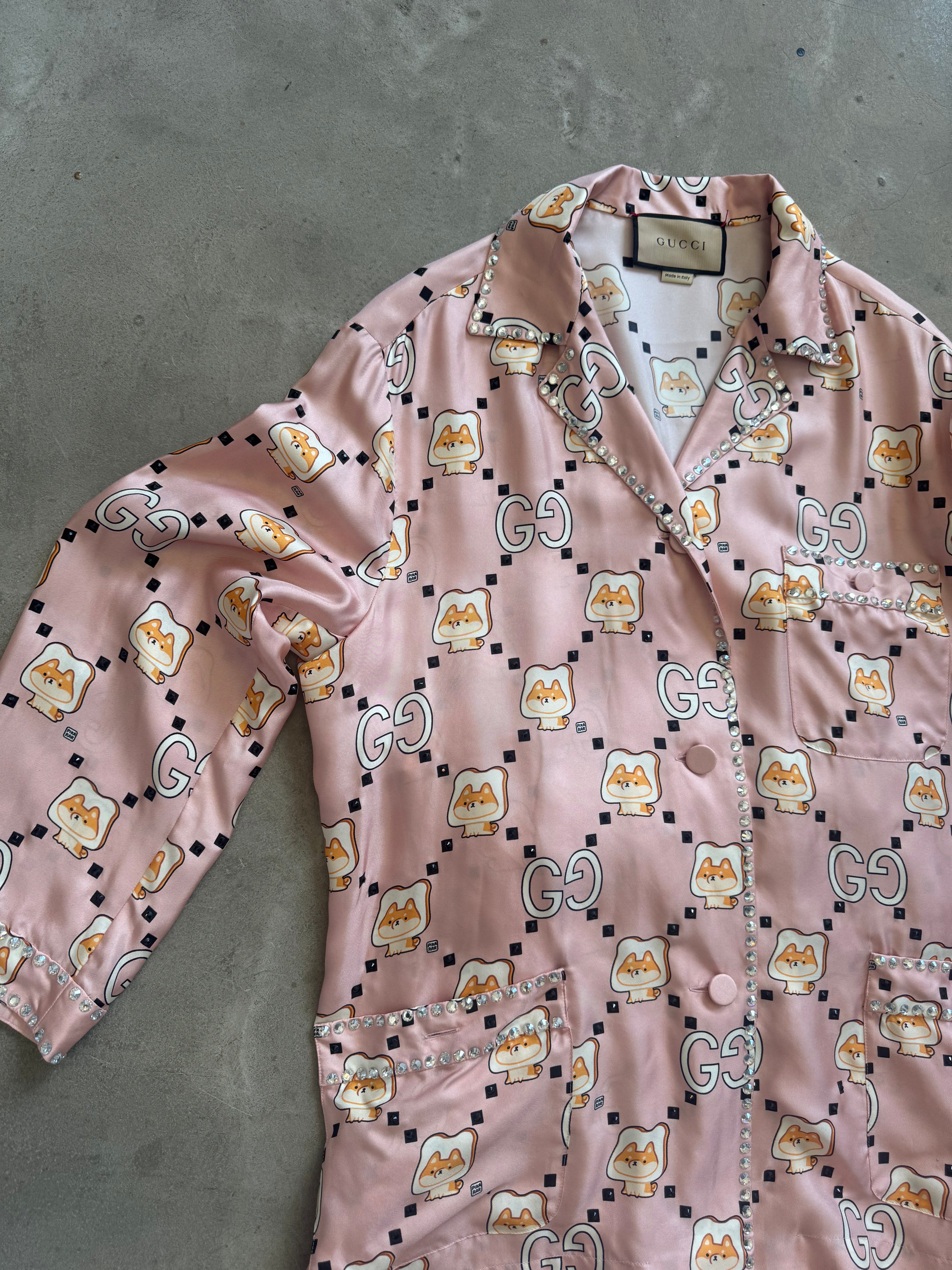 Silk Crystal Pyjamas