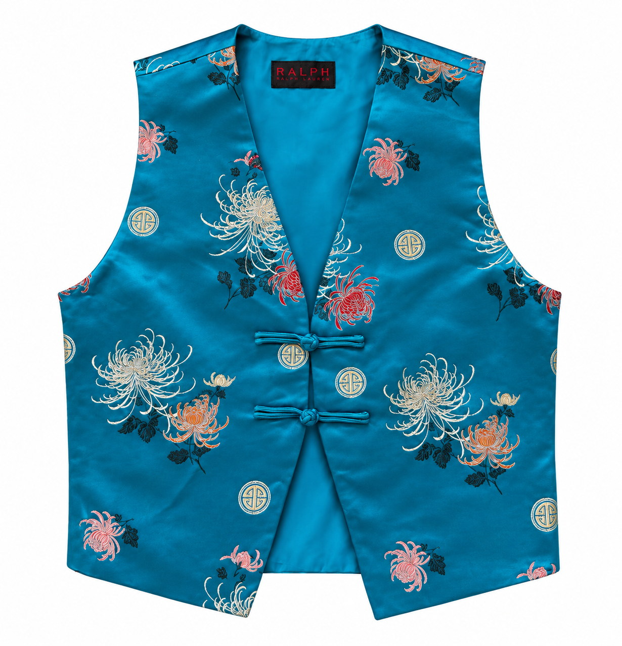 Silk Embroidered Vest