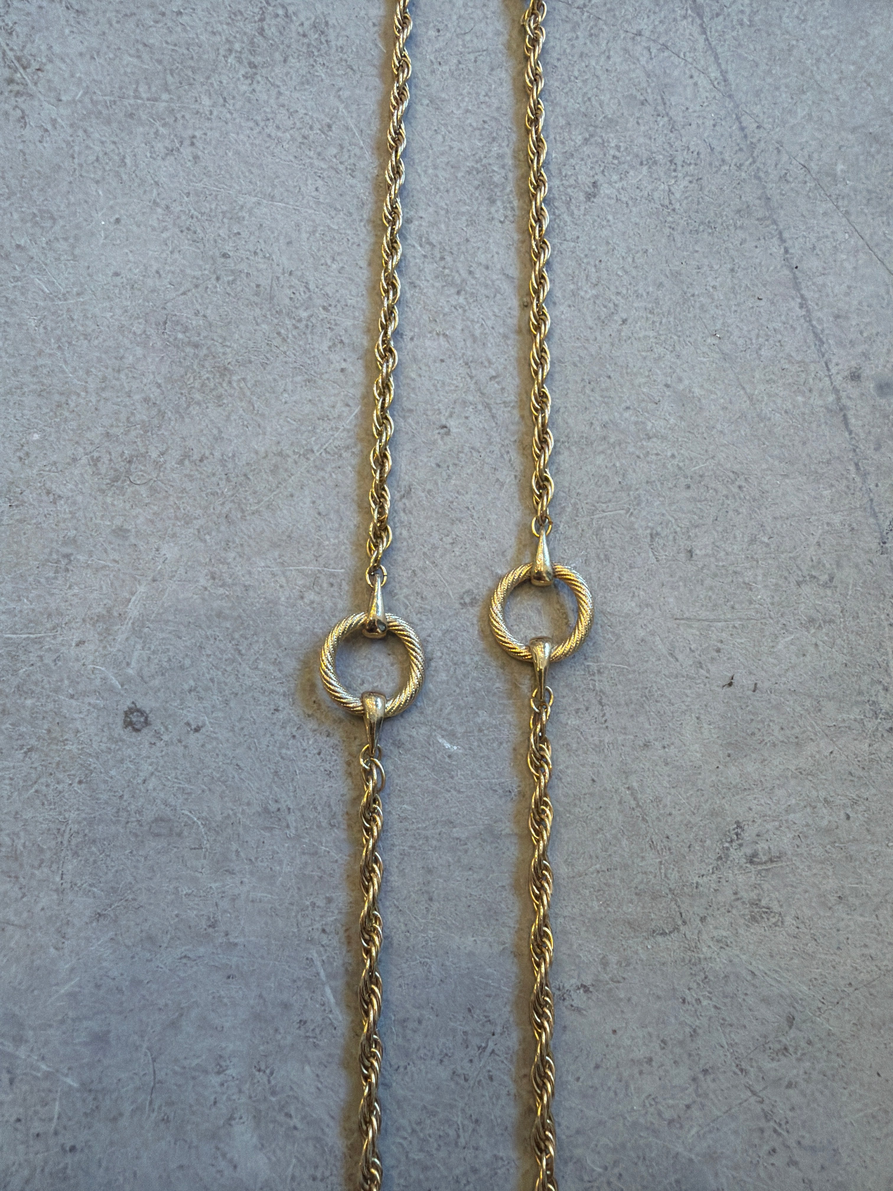 Loop Chain Rope Necklace