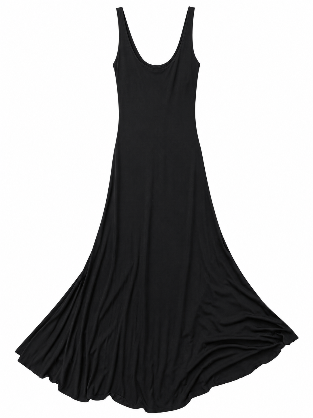Slinky Black Dress
