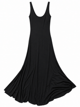 Slinky Black Dress