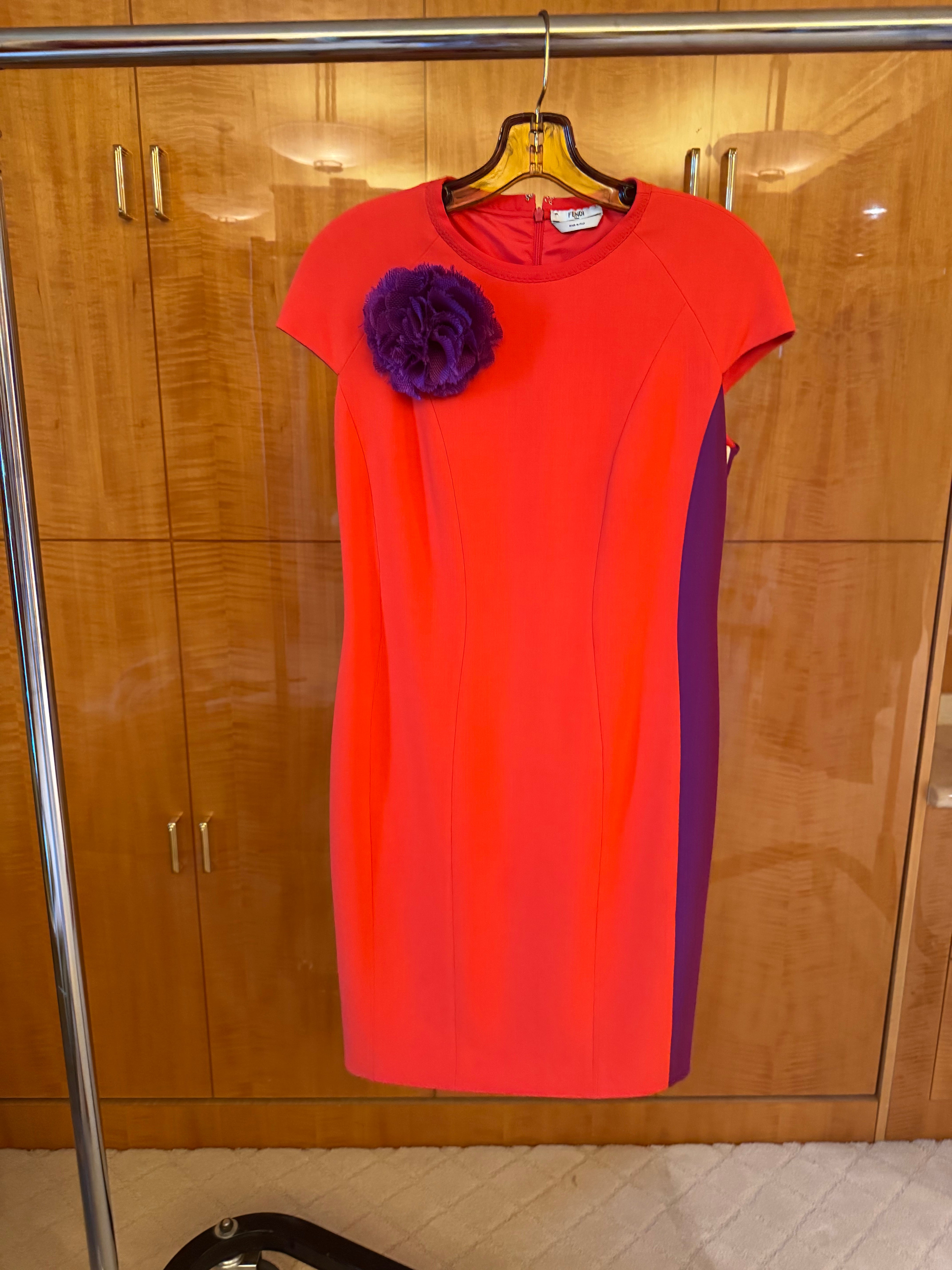 Dress with Floral Detail