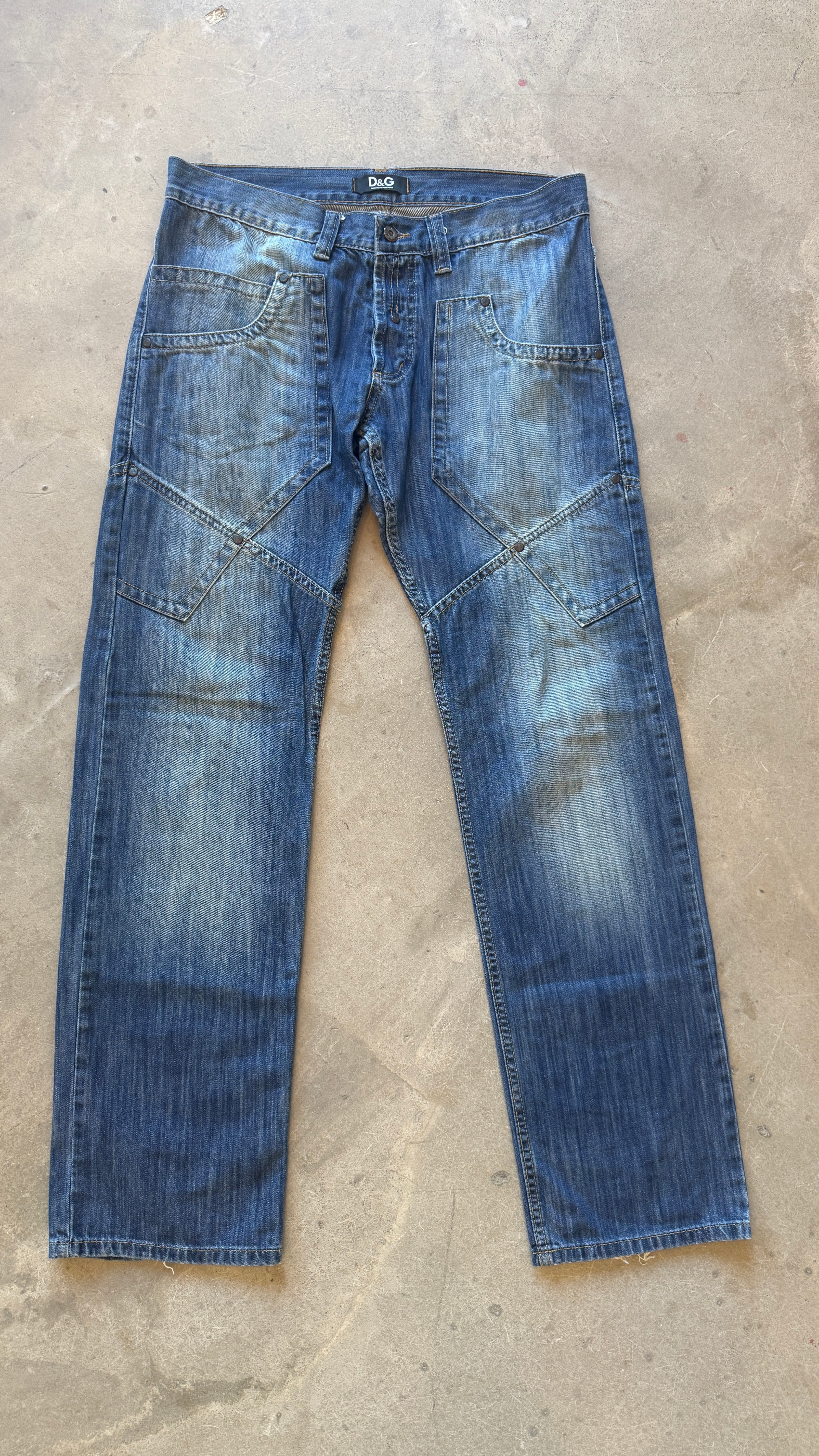Vintage Swaorski Crystal Jeans