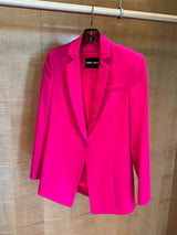 Tuxedo Hot Pink Wool Suit