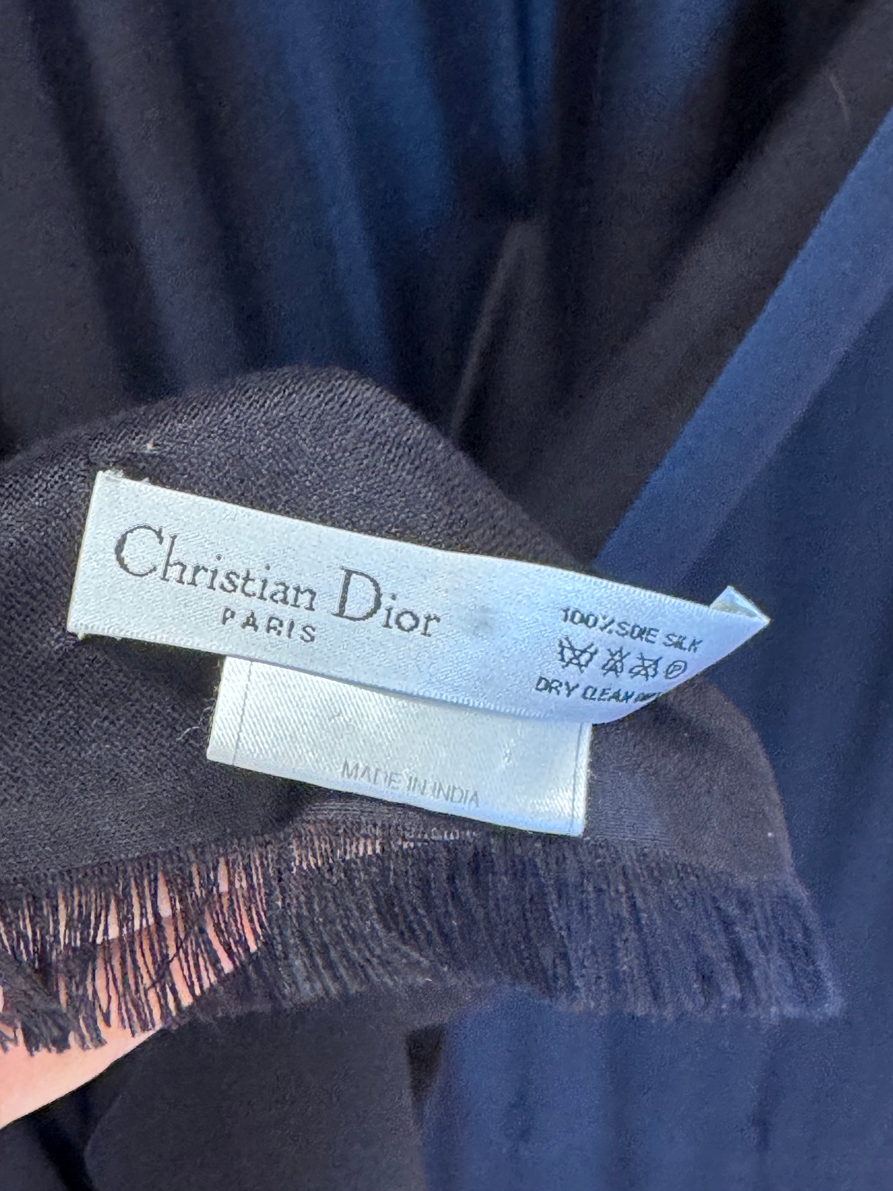 Cashmere Scarf with Embellishments