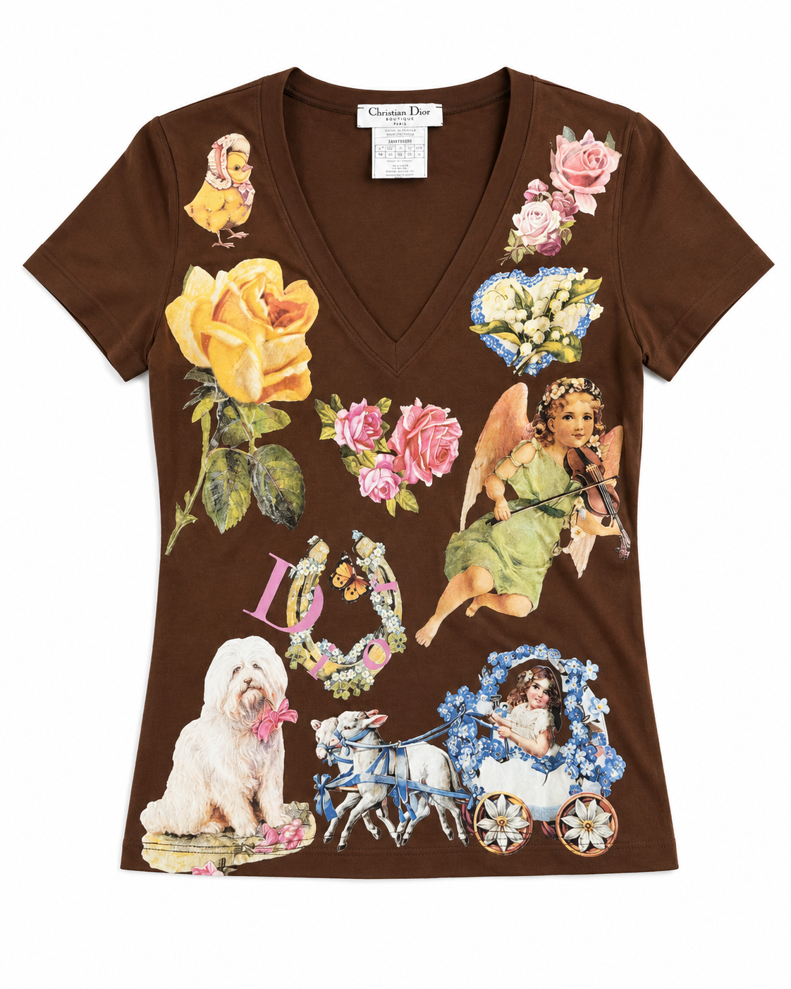 2000s Cherub & Rose Tee