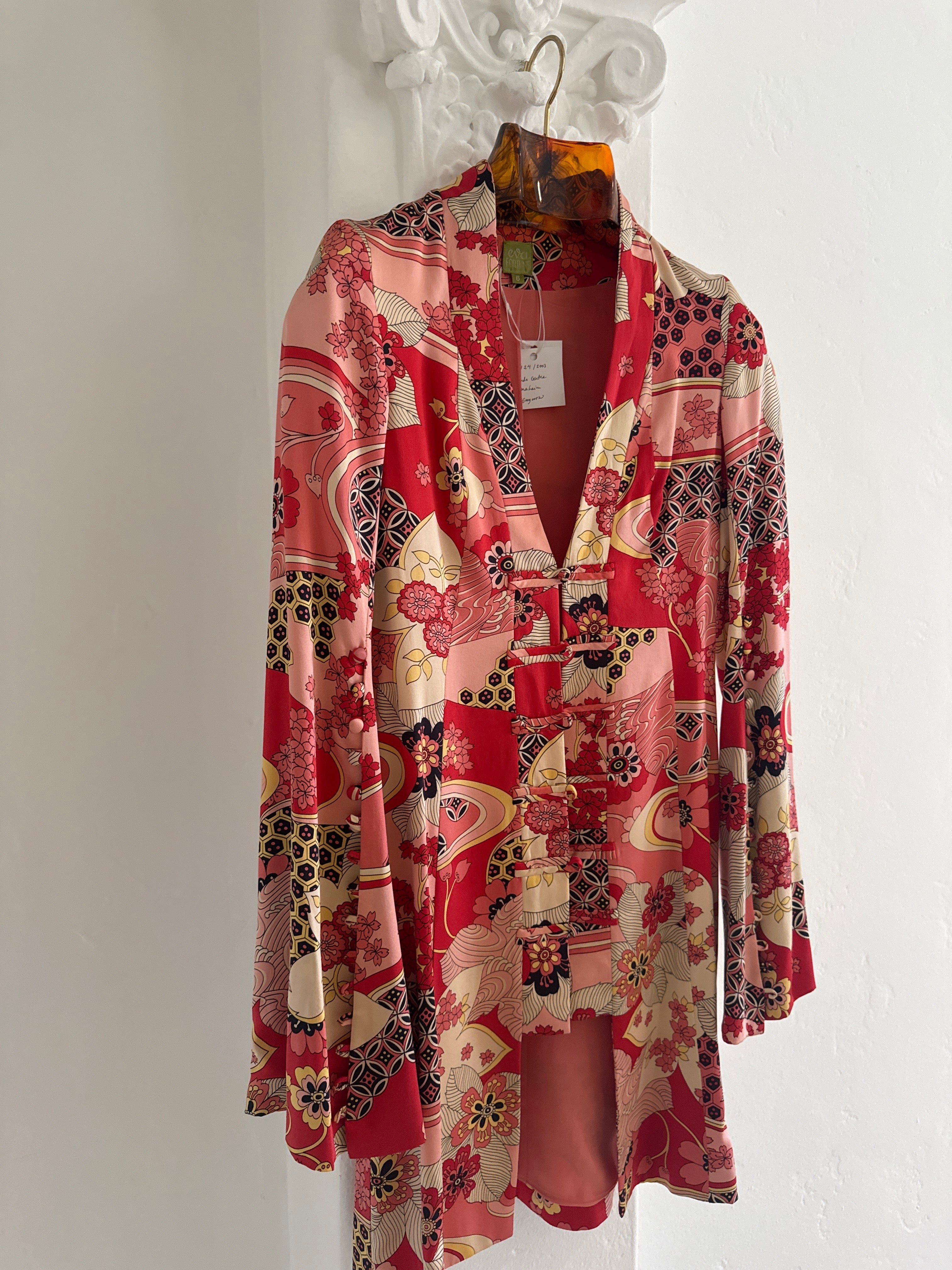 1990s Silk Kimono Jacket