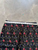 Embroidered Vintage Silk Skirt
