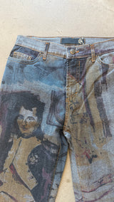 Renaissance Napoleon vintage Printed Jeans