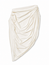 Cape to Skirt in White