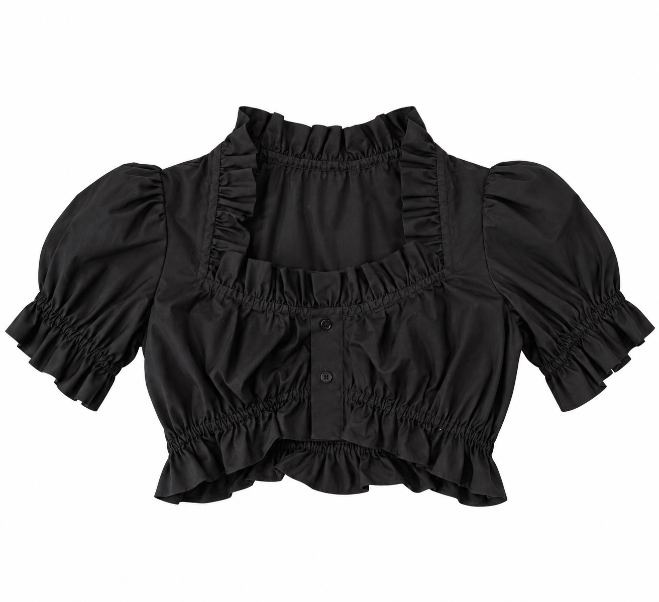 Ruffle Crop Top