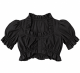 Ruffle Crop Top