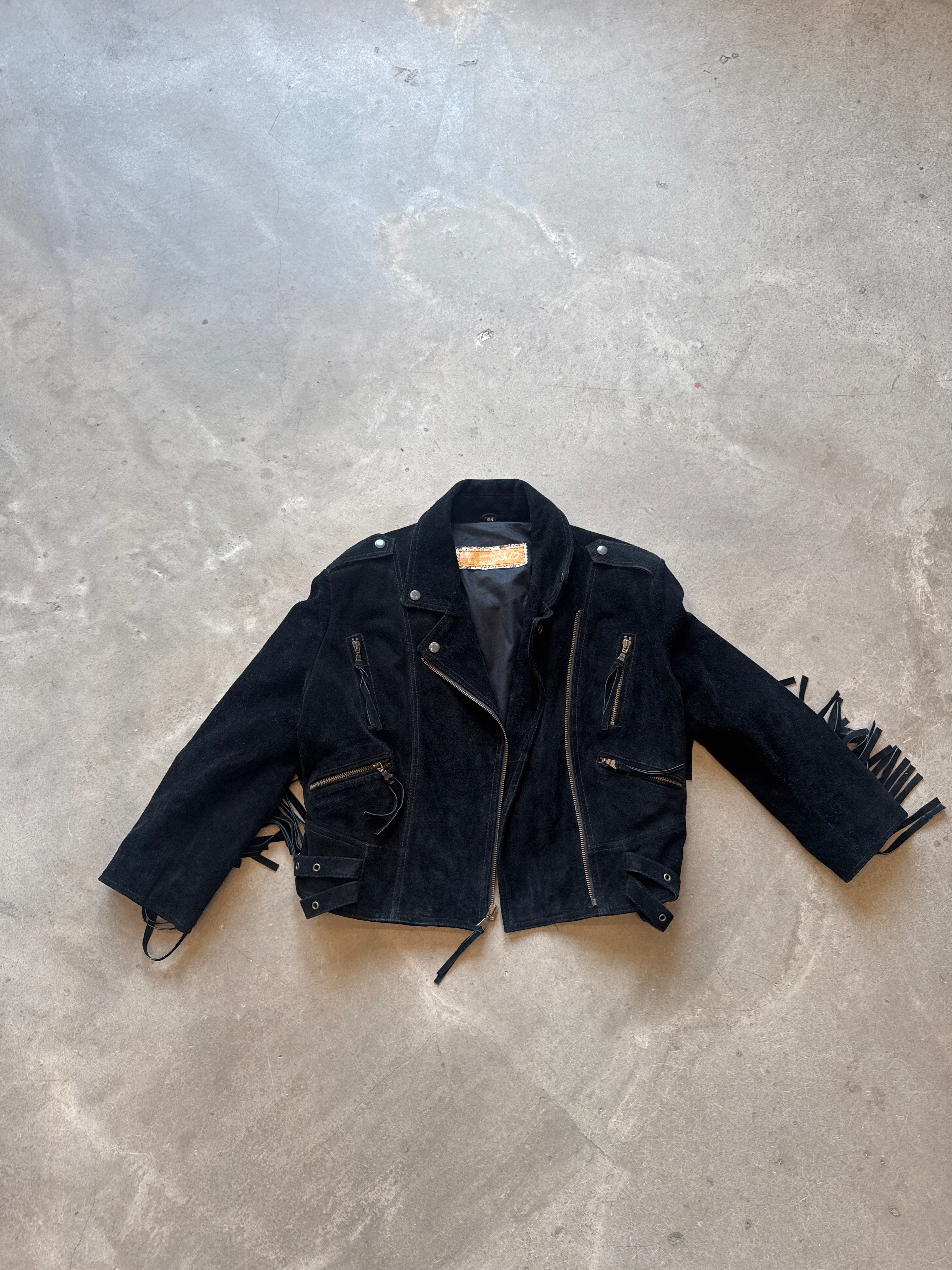 Fringe Suede Jacket