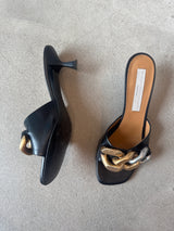 Falabella Kitten Heel Sandal